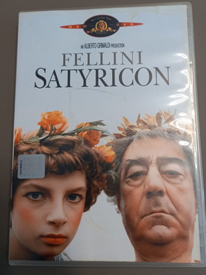 Fellini Satyricon DVD συλλεκτική έκδοση MGM σαν καινούργιο