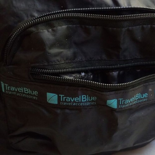 Travel Blue foldable backpack used, black, 15 liters