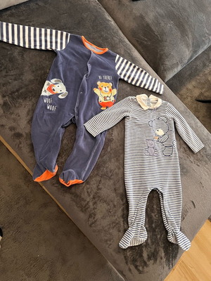 Baby rompers used, set of 2 for 80cm, Mayoral and no name