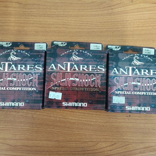 Shimano Antares fishing lines pack of 3, new
