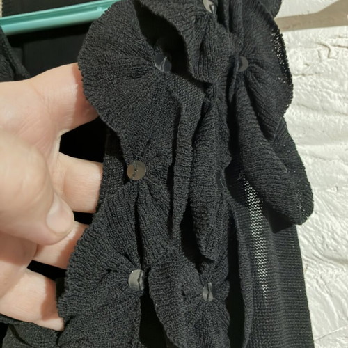 Armani Exchange silk and cotton dress like new, black size M