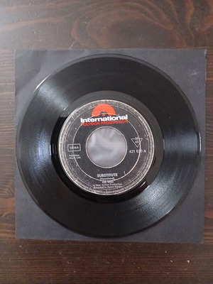 The Who 45 RPM record used, rock
