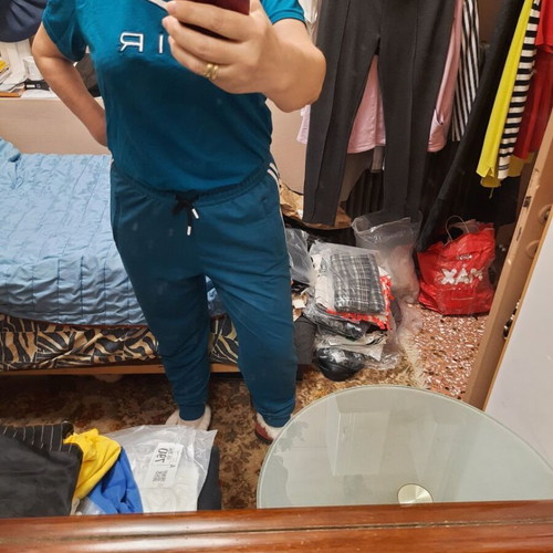Nike Air summer sportswear set new, turquoise, sizes L XL