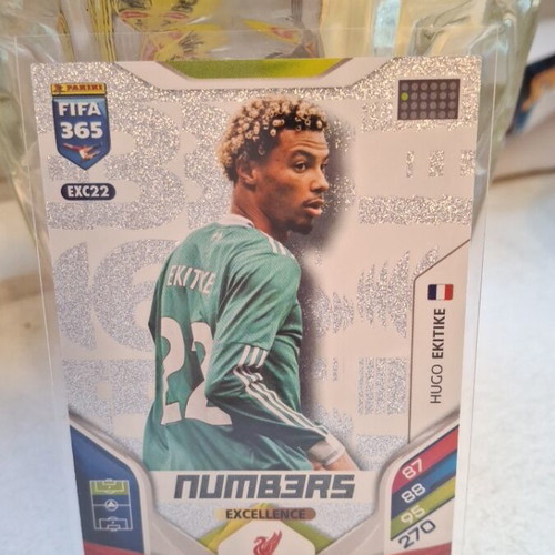 Hugo Ekitike Numbers Panini 2026 card