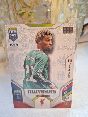 Hugo Ekitike Numbers Panini 2026 card