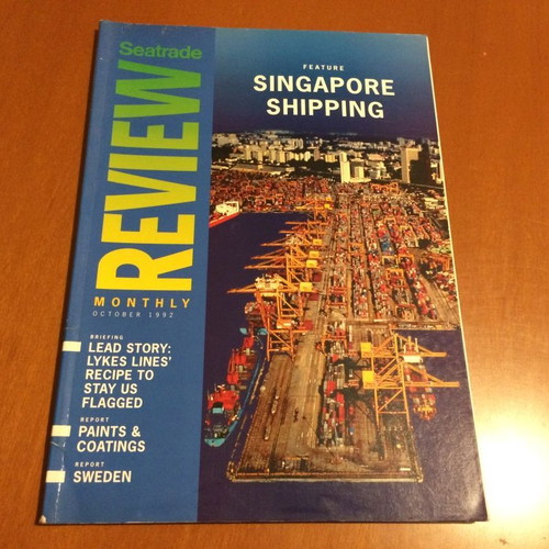 Seatrade Monthly Review October 1992 like new