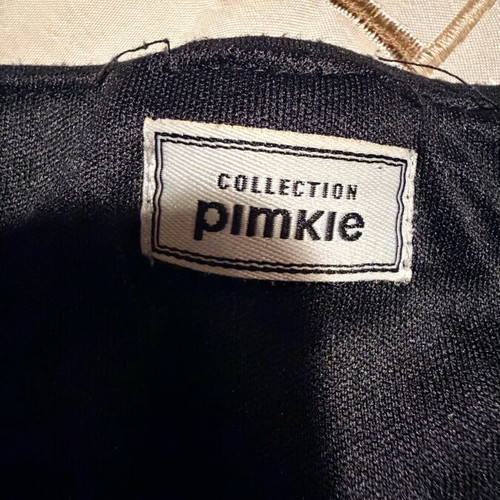 Skirt with sequins and metallic details new, size M, black
