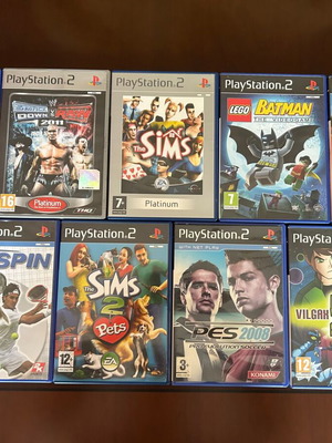 Συλλογή παιχνιδιών PlayStation 2 σαν καινούργια, πακέτο 18