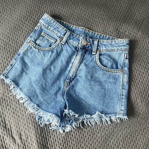 A-Style women's denim shorts like new, size S 36 8, blue