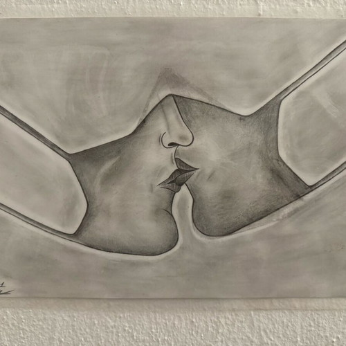 Pencil sketch new, custom made inspired by Pinterest, hand drawn
