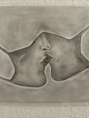 Pencil sketch new, custom made inspired by Pinterest, hand drawn
