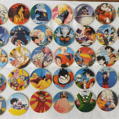 Dragonball Z tags used, pack of 61