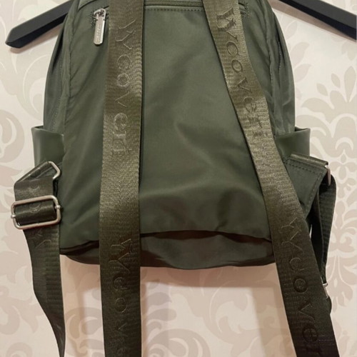Coveri backpack green like new with laptop compartments