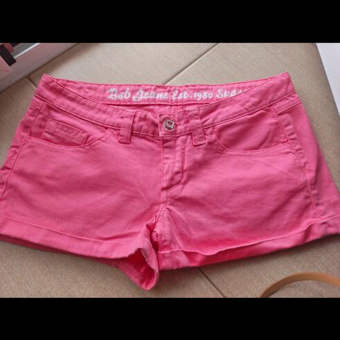 Bsb pink shorts like new, mid-rise mini