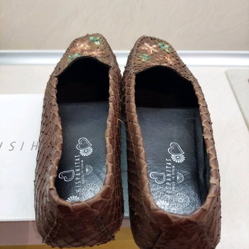 Hispanitas women's shoes like new, brown, size 39