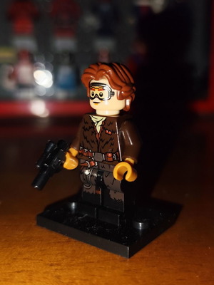 Han Solo minifigure with goggles, Lepin