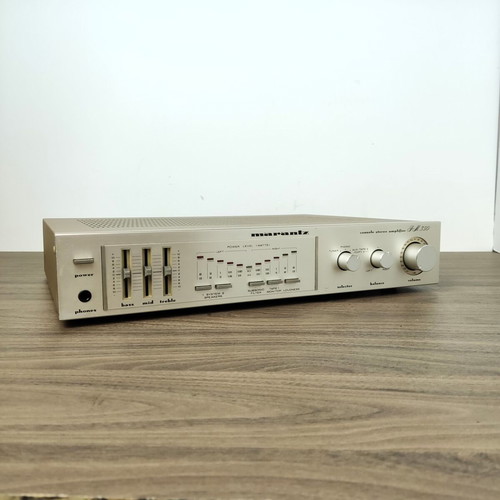 Marantz PM-350 Vintage Stereo Integrated Amplifier 38W/ch with LED Meters & Phono Stage
