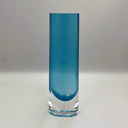 Vintage Art Glass Vase Chimney Mid-Century Modern Like New