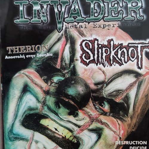 Metal Invader magazine issue 59 used, September 2001