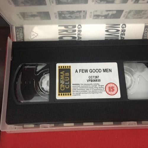 A Few Good Men VHS used, English version without subtitles