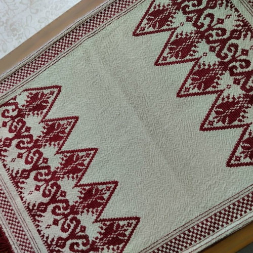 Table runner in koukoulari new, solid color 60x39 cm