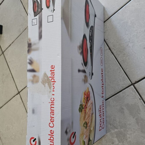 iQ Double Ceramic Hot Plate KC-1237 brand new