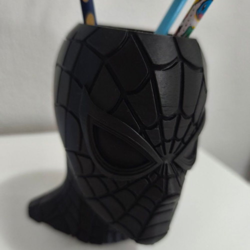 SpiderMan pencil holder new 3D print plastic PLA