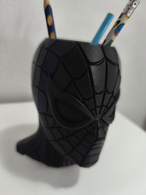 SpiderMan pencil holder new 3D print plastic PLA