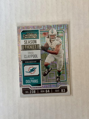 2024 Panini Miami Dolphins πακέτο 7 καρτών καινούργιο