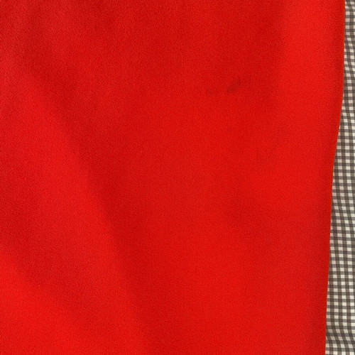 Zara red mini dress used, size S