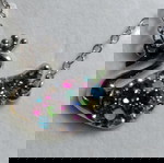 Κολιέ μέ Κρύσταλλα CRYSTAL JEWELRY Δώρο 2 δαχτυλίδια