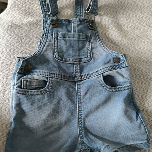 Mayoral denim salopette like new, 6 months