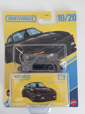 Matchbox Premium Porsche 911 Turbo Slant Nose 1989 like new, sealed