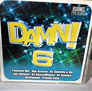 DAMN 6 100% DANCE HITS 2003 - DOUBLE CD
