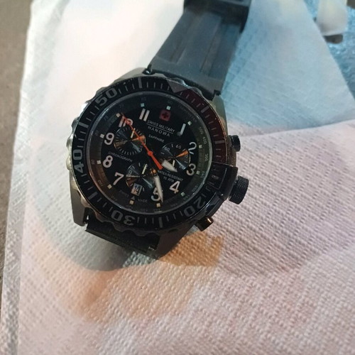 Swiss Military Hanowa Chronograph like new, men's watch