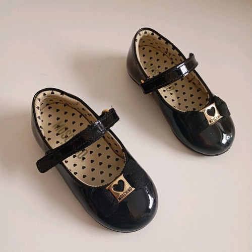 Moschino baby ballerina shoes used size 21