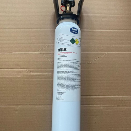 Mobiak Aphrodite 3lt oxygen therapy cylinder with flowmeter