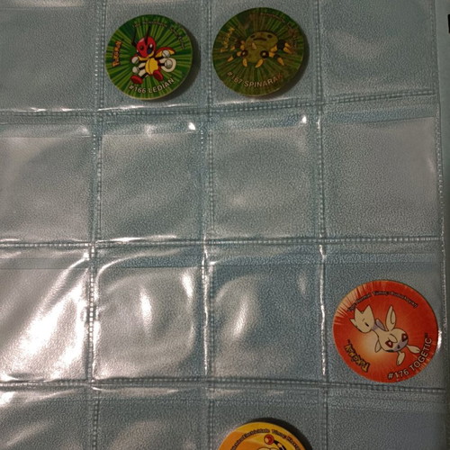 Pokémon tags used, pack of 182 single pieces