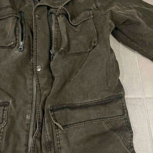 Jacket like new, size XL, brown and green
