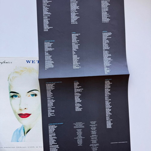 Eurythmics We Too Are One LP like new, pop