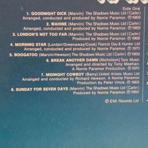 Vinyl Rarities The Shadows used