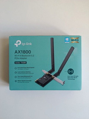 TP-Link Archer TX20E AX1800 PCIe προσαρμογέας Wi-Fi 6 με Bluetooth 5.2