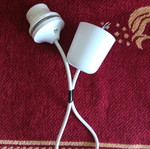 Ceiling pendant light E27 white like new