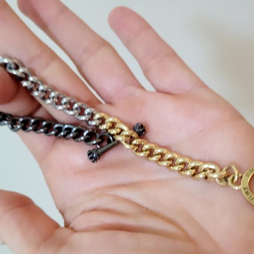 Juicy Couture chain bracelet like new, multicolor