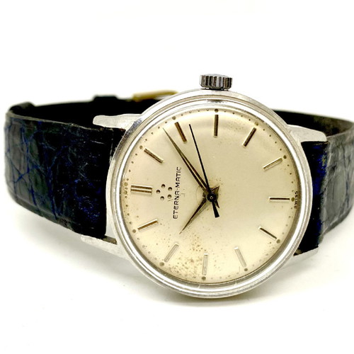 Eterna Matic used men's automatic vintage watch 33cm