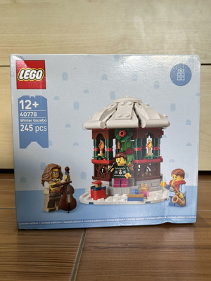 Lego Winter Gazebo set 40778, sealed collectible