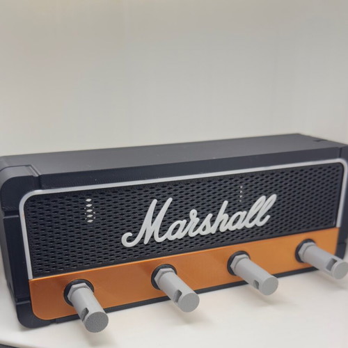 Marshall Jack Rack wall-mounted key holder like new with 4 jack keychains