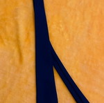 Blue solid color tie like new