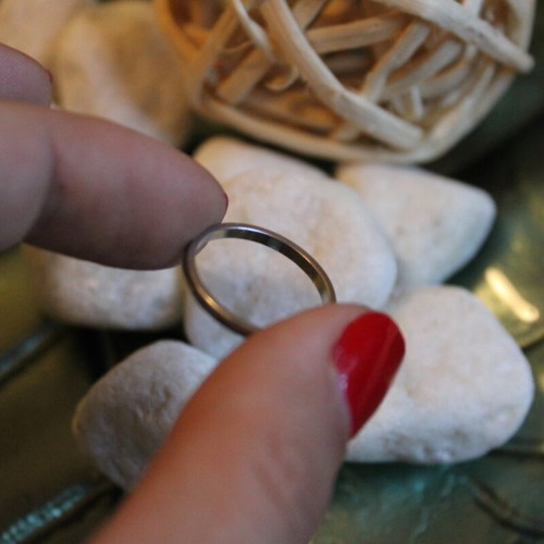 Veraki ring used, silver