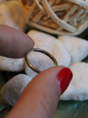 Veraki ring used, silver